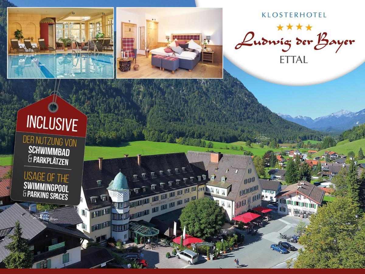 Hotel Klosterhotel Ludwig Der Bayer Ettal Exterior photo